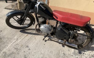 ČZ 150c 1950 – kompletná renovácia motocyklu