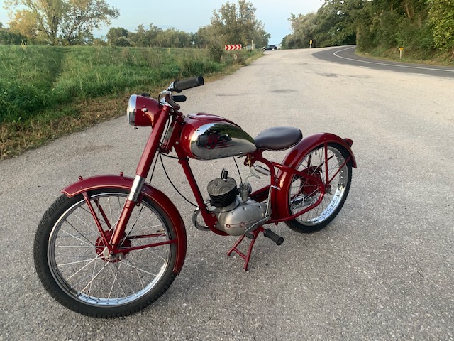 Manet 90 1951 – kompletná renovácia motocyklu
