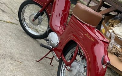 Jawa 555 Pionier – kompletná renovácia motocyklu