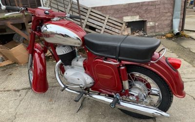 Jawa 250/559 Automatik – kompletná Renovácia motocyklu
